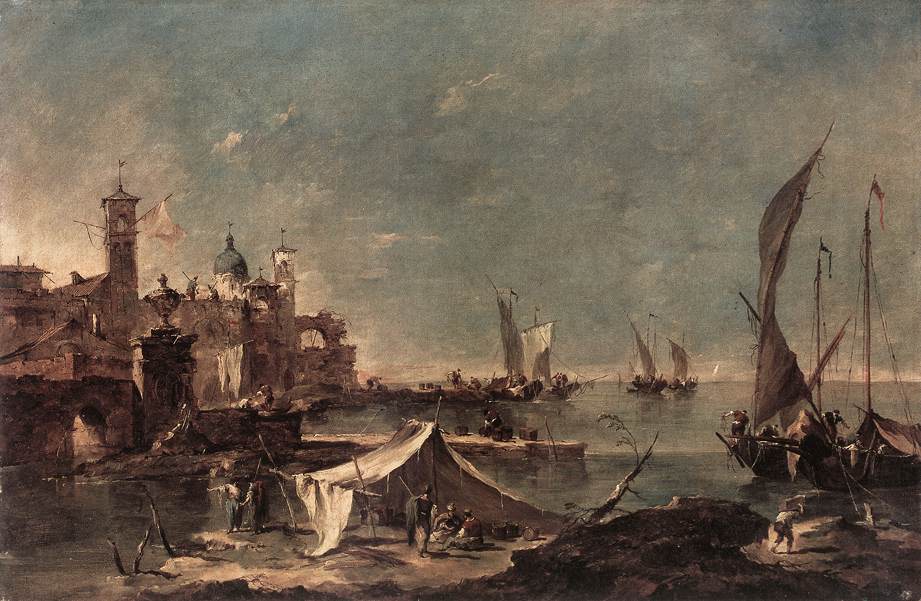 Landscape with a Fisherman s Tent